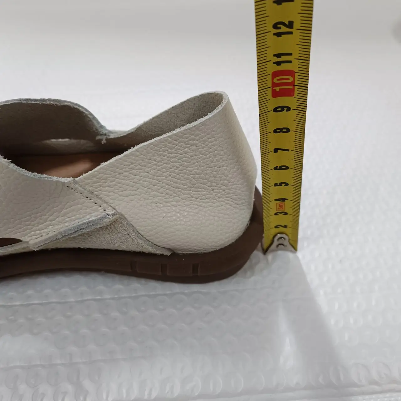 Koznoy 2cm Sandały Ethnic Sewing Natural Genuine Leather Summer Soft Soled Comfy Women Slip on Oxford Loafer Flats Slipper Shoes