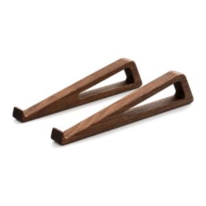 Drewniana podstawka pod laptopa, 2 wsporniki 26 cm, kąt 12 stopni - zdjęcie główne