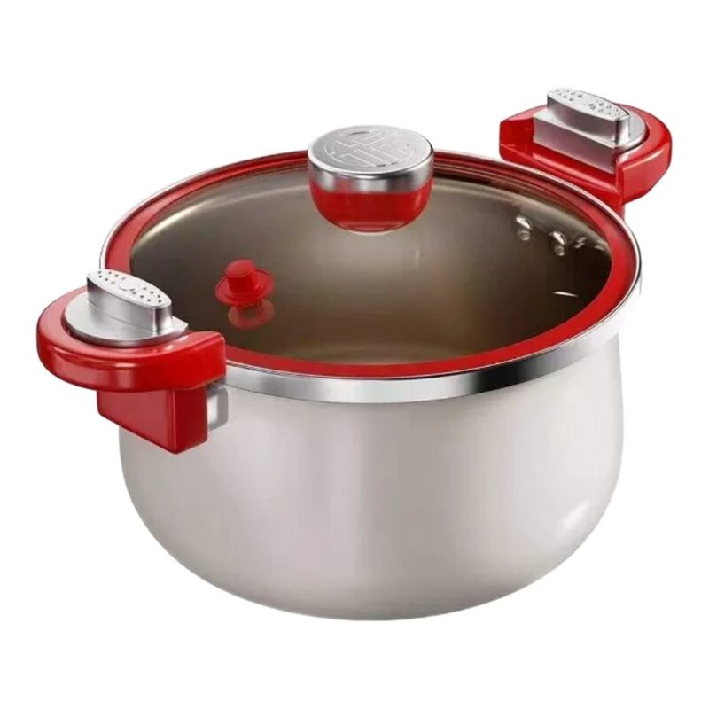 Garnek ciśnieniowy ceramiczny 26 cm 7 l do zup i mięsa, na indukcję - widok produktu