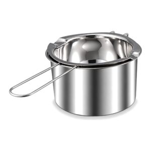 Garnek do kąpieli wodnej ze stali nierdzewnej z miską, 400 lub 600 ml - zdjęcie główne