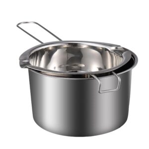 Garnek do kąpieli wodnej ze stali nierdzewnej z miską, 400 lub 600 ml - wariant 400 ml