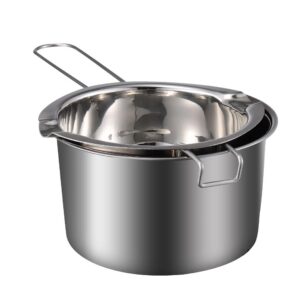 Garnek do kąpieli wodnej ze stali nierdzewnej z miską, 400 lub 600 ml - wariant 600 ml