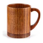 Kubek drewniany w stylu japońskim, 16 kształtów, czarki i kubki 50-280 ml - zdjęcie główne