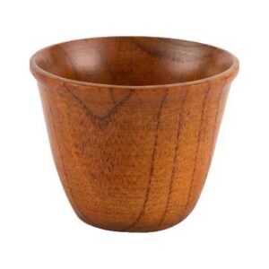 Kubek drewniany w stylu japońskim, 16 kształtów, czarki i kubki 50-280 ml - wariant kubek rozszerzany 70 ml