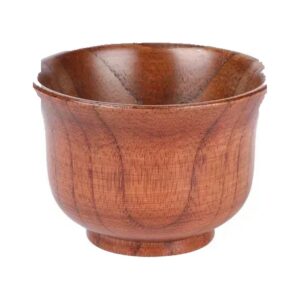 Kubek drewniany w stylu japońskim, 16 kształtów, czarki i kubki 50-280 ml - wariant czarka miseczka 95 ml