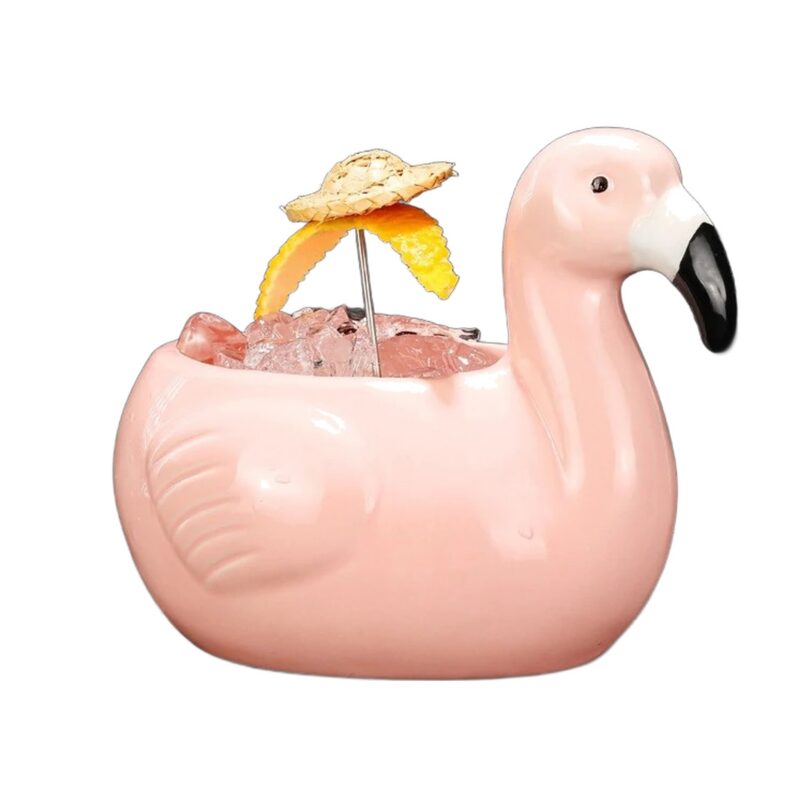 Kubek tiki ceramiczny do koktajli, wiele wzorów, 250-770 ml - wariant wzór R, 490 ml