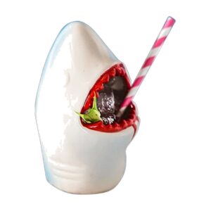 Kubek tiki ceramiczny do koktajli, wiele wzorów, 250-770 ml - wariant wzór H, 320 ml