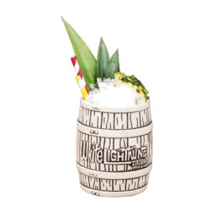 Kubek tiki ceramiczny do koktajli, wiele wzorów, 250-770 ml - wariant wzór AI, 580 ml