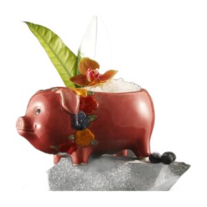 Kubek tiki ceramiczny do koktajli, wiele wzorów, 250-770 ml - wariant wzór T, 400 ml