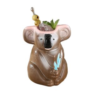 Kubek tiki ceramiczny do koktajli, wiele wzorów, 250-770 ml - wariant wzór AX2, 750 ml