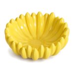 Misa ceramiczna na owoce w kształcie bananów 27 cm, żółta - zdjęcie główne
