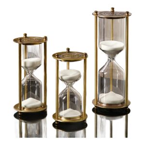 Metalowa klepsydra vintage 5-60 min