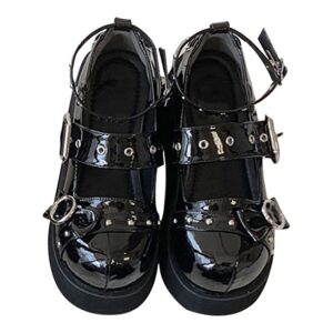 Buty Damskie Punk Goth - Łańcuch