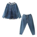 Dres Damski - Denim Patchworkowy