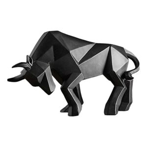 Geometryczna Figurka  Byka - Z Żywicy