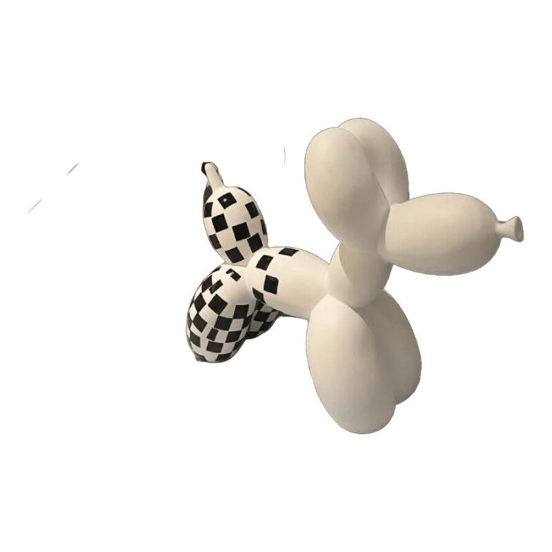 Figurka Psa Z Baloników Z Żywicy