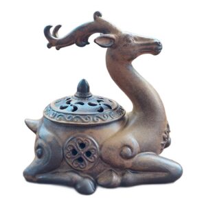 Palnik do aromaterapii - Ceramiczny z Buddą