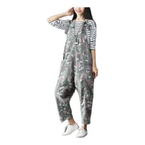 Stylowe ogrodniczki damskie Vintage Denim