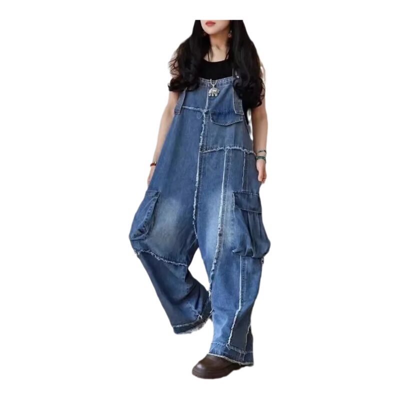 Stylowe Spodnie Damskie z Frędzlami – Vintage Look