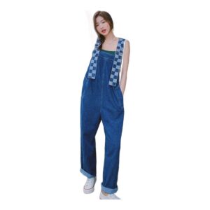 Ogrodniczki Dżinsowe Damskie – Styl Vintage, Casual