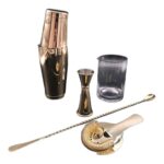Zestaw Shaker Koktajlowy -  Z Mikserem  - Drink Bar  - 5 Szt
