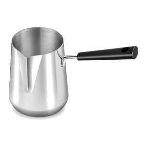 Tygielek do kawy po turecku ze stali nierdzewnej z dzióbkiem, 350-600 ml - zdjęcie główne